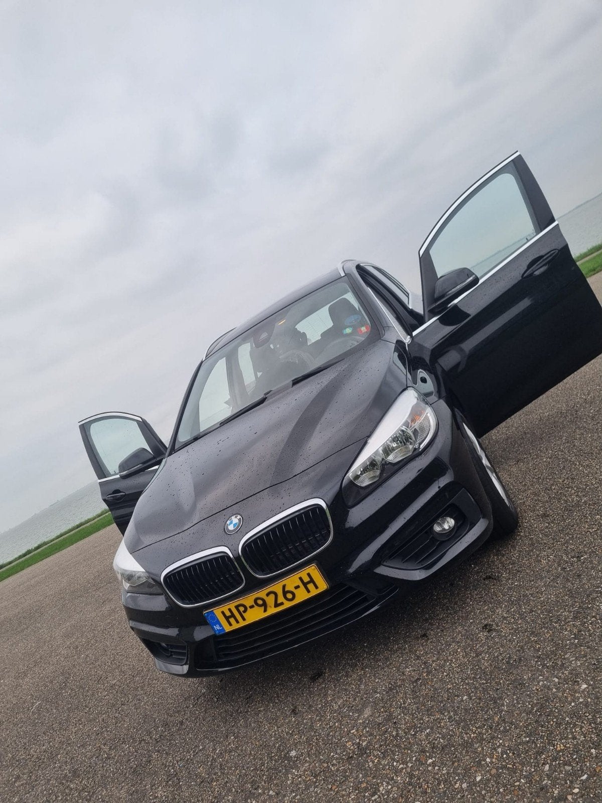 BMW 2-Serie Gran Tourer 1.5 218I 2015 Zwart, Auto's, Voorwielaandrijving, 136 pk, 2-Serie Gran Tourer, 7 stoelen