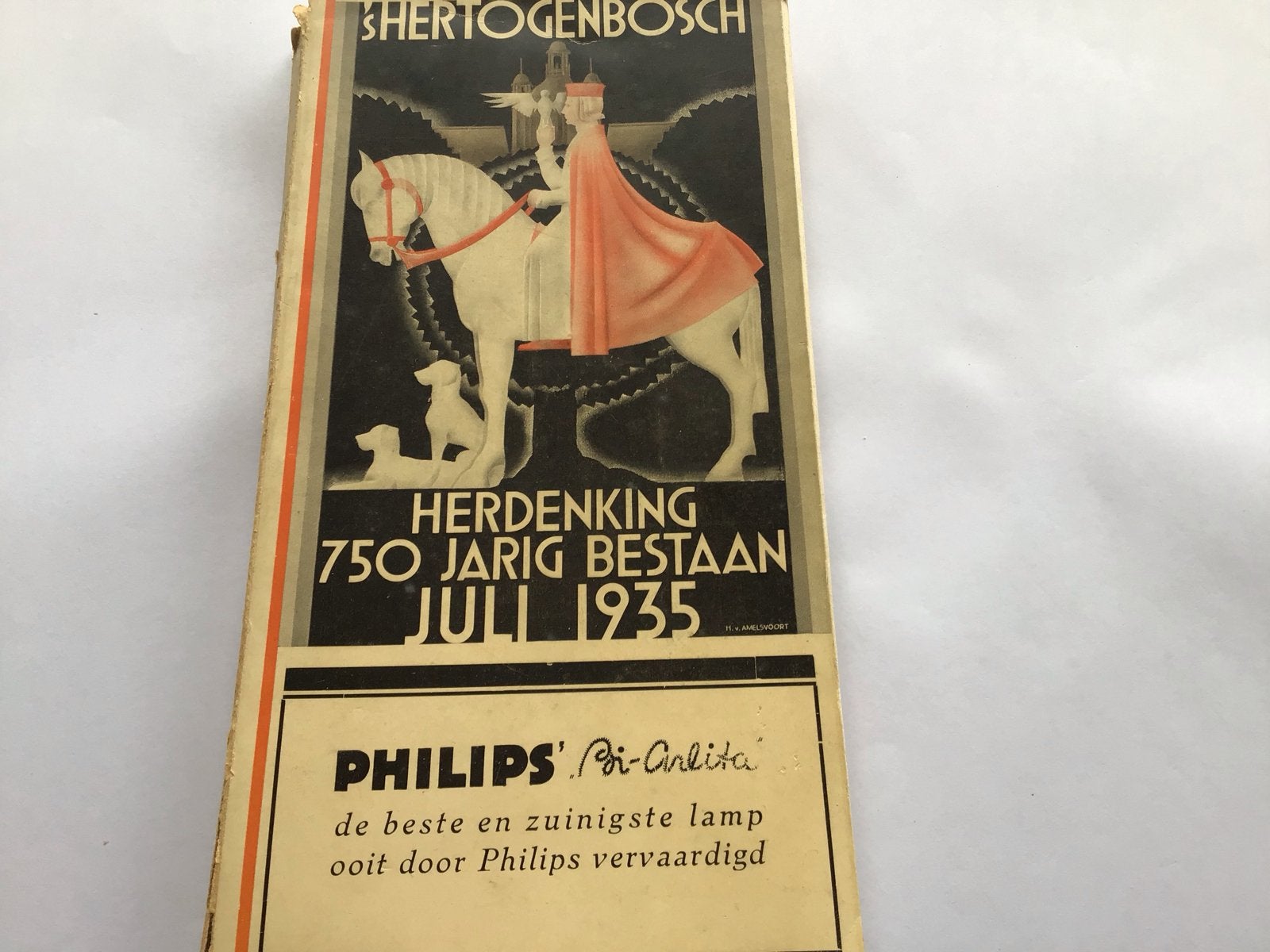 Officieel programmaboek 750 jaar 's-Hertogenbosch 1935, Boeken, Ophalen of Verzenden, Gelezen, Catalogus