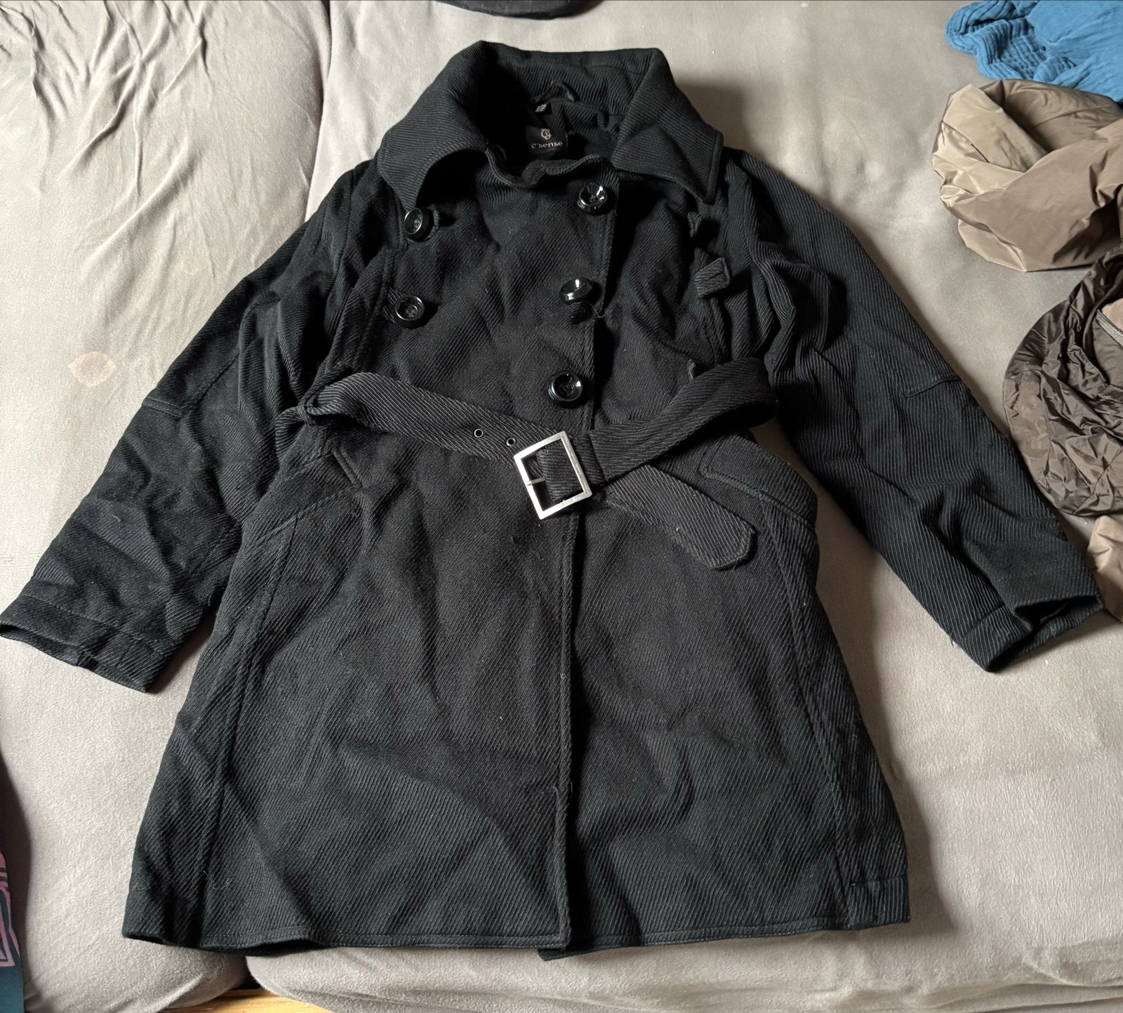 C'sense damesjas maat 44, Kleding | Dames, Jassen | Winter, Ophalen of Verzenden, Gedragen, Maat 42/44 (L), Zwart