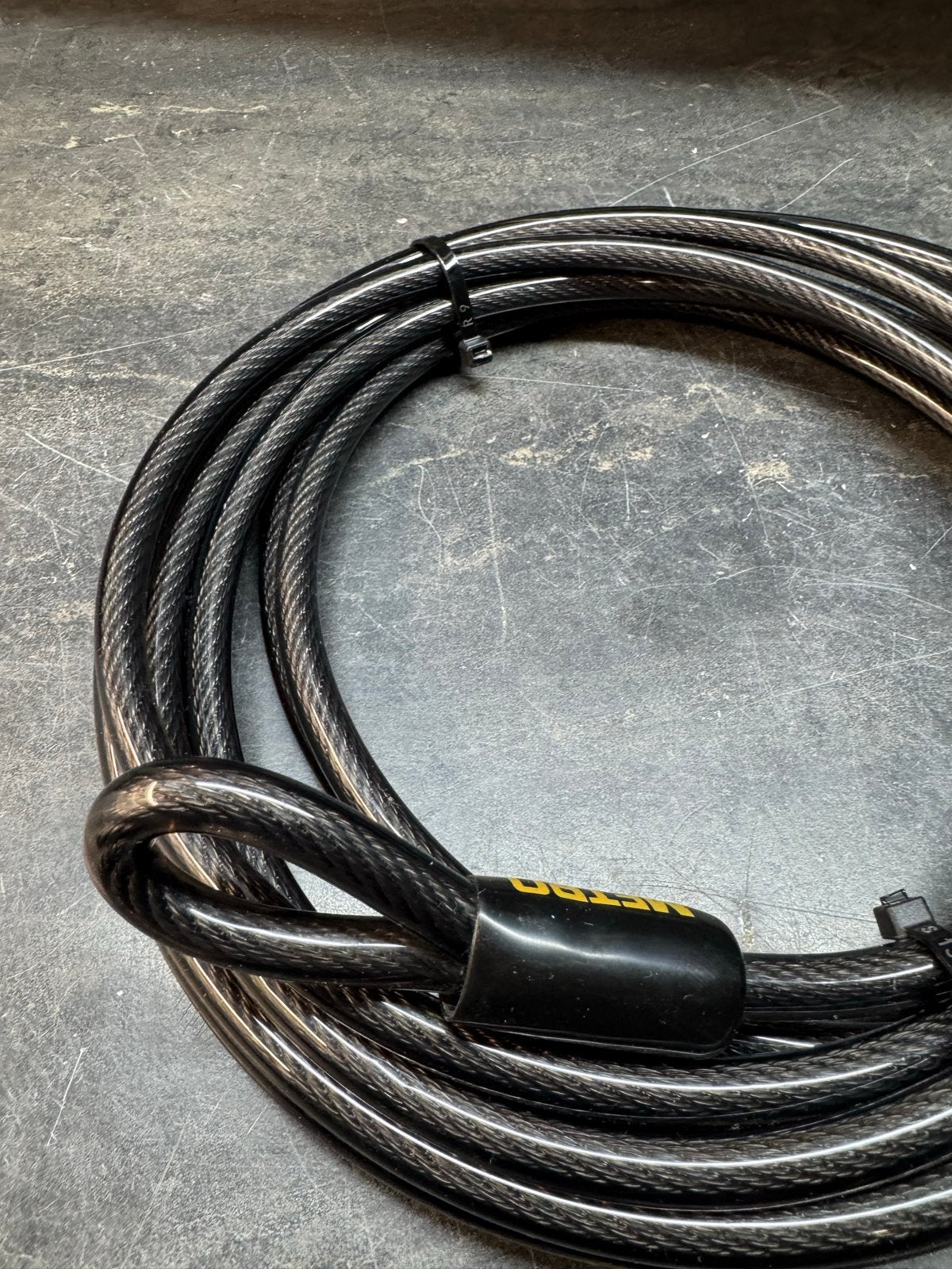 Zwart Geplastificeerde Staalkabel met Lussen 10m x 10mm, Ophalen of Verzenden, Nieuw