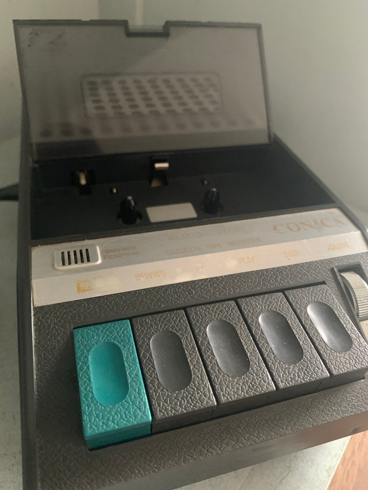 Conica C-401 Draagbare Cassette Recorder - Vintage, Ophalen of Verzenden, Enkel, Overige merken