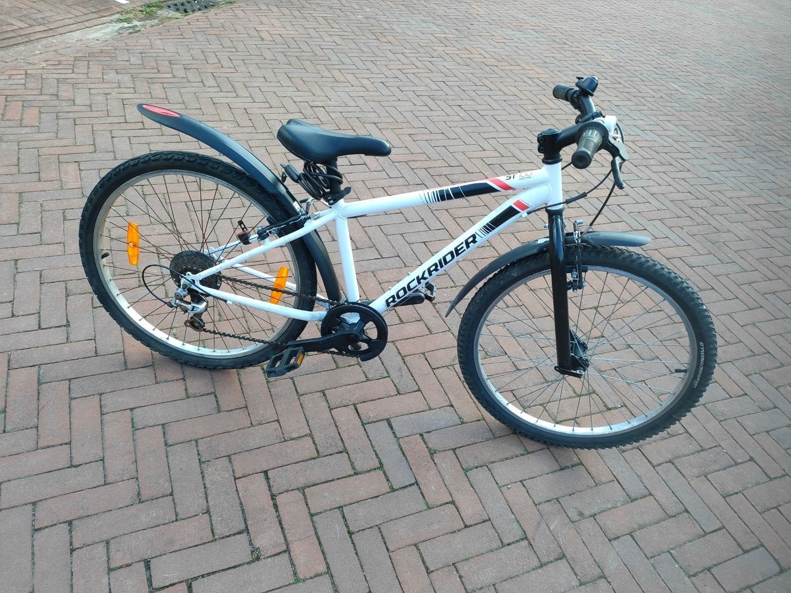 rockridder st100 mountainbike 24 inch met 6 speed, Ophalen, 24 inch, Zo goed als nieuw, Rockrider