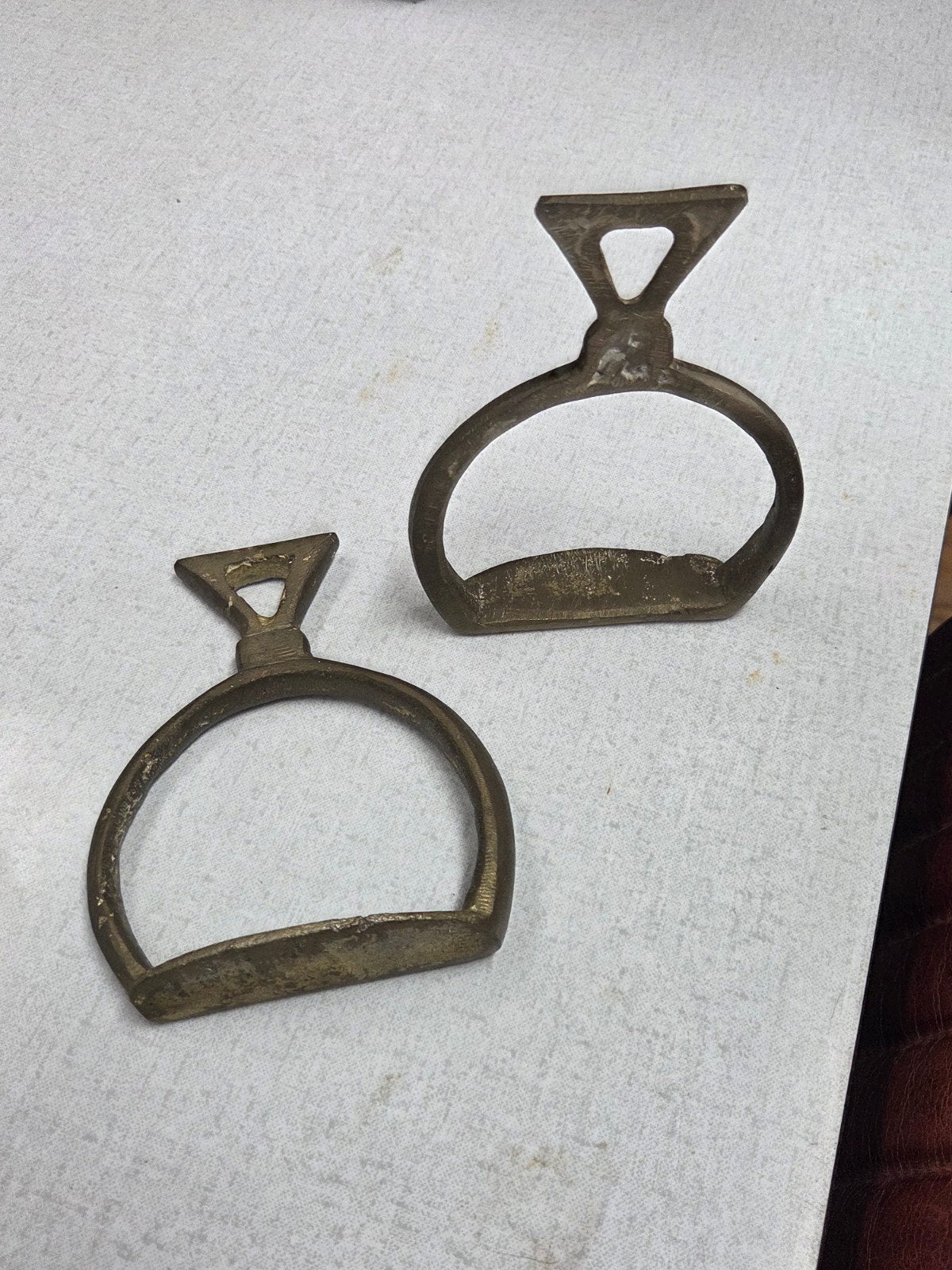 Antieke Messing Stijgbeugels, Ophalen of Verzenden