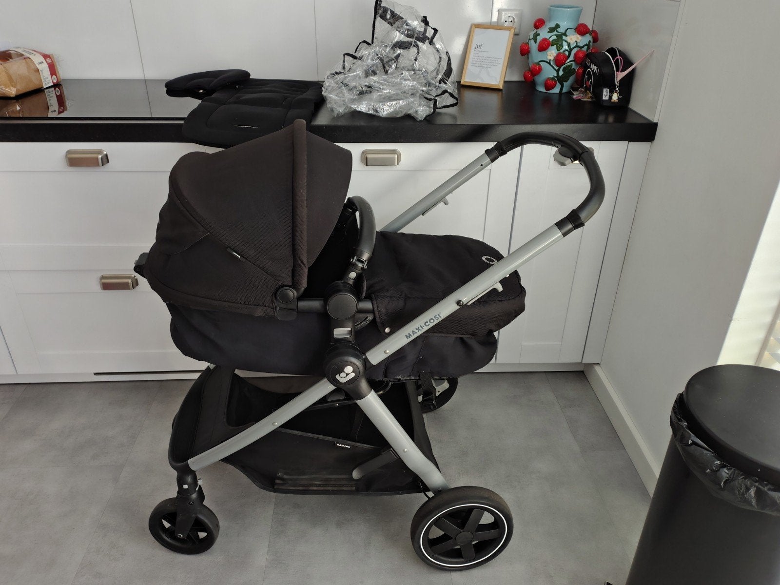 Maxi-Cosi Zelia 2 Combiwagen 2-in-1 Reiswieg + Buggy, Ophalen, Gebruikt, Verstelbare duwstang, Combiwagen