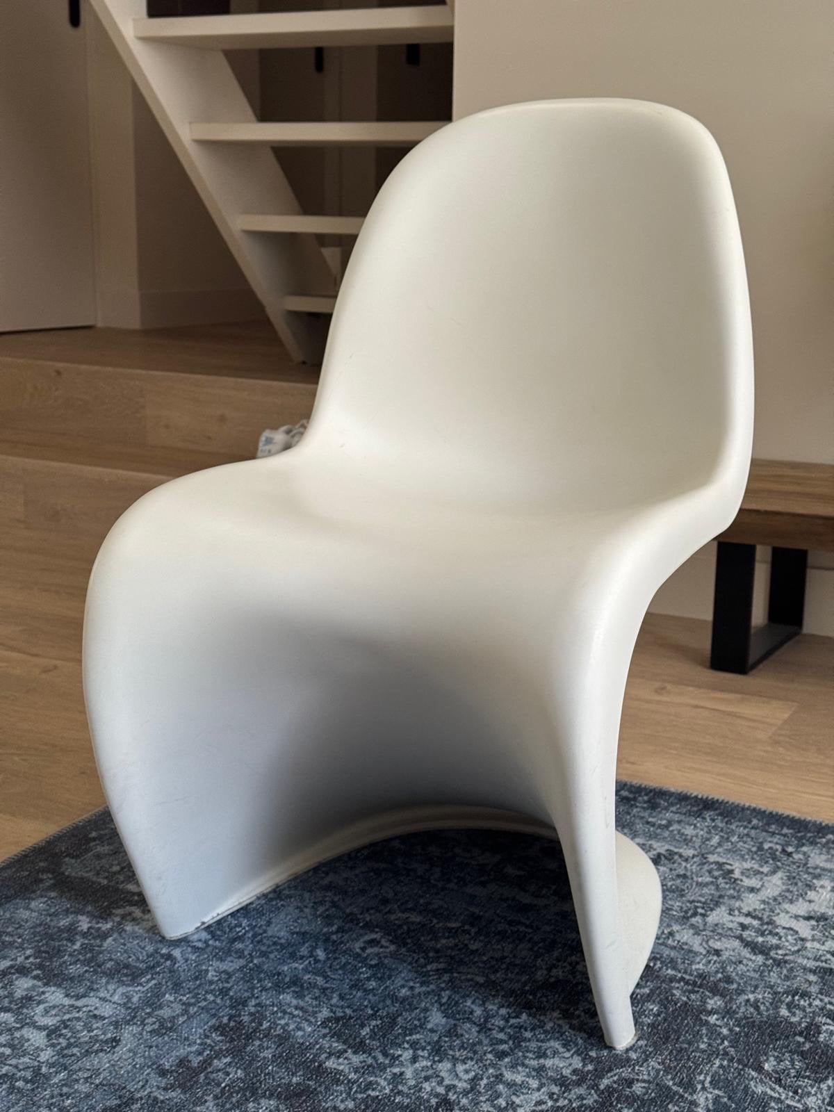 Vitra Panton Chair - Witte Design Stoel, Huis en Inrichting, Stoelen, Ophalen, Kunststof, Wit, Zo goed als nieuw