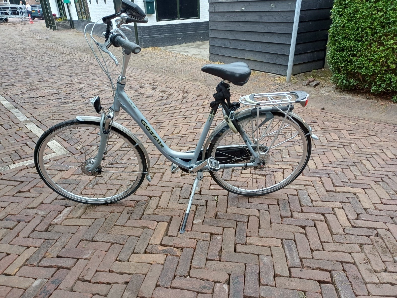 Gazelle Orange special design damesfiets, Fietsen en Brommers, Gebruikt, Velgrem, Versnellingen, Info@gazelle.nl