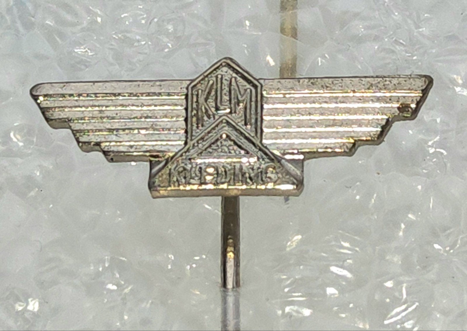 Vintage KLM Kleding Speldje, Ophalen of Verzenden, Gebruikt, Overige onderwerpen, Speldje of Pin