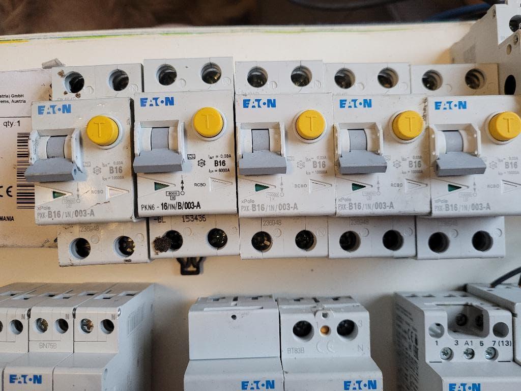 Eaton Aardlekautomaat B16 30mA 1 fase, Hobby en Vrije tijd, Elektronica-componenten, ., Nieuw, Ophalen of Verzenden, .
