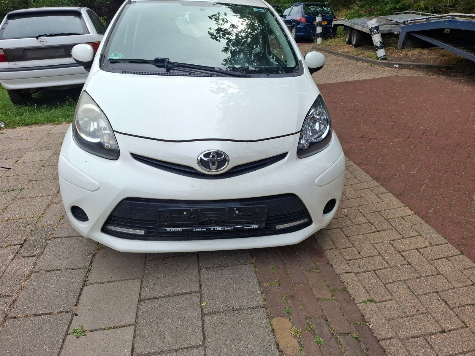 Toyota aygo 2012 plaatwerk en meer alles van deze auto mag e, Ophalen of Verzenden, Toyota, Spatbord