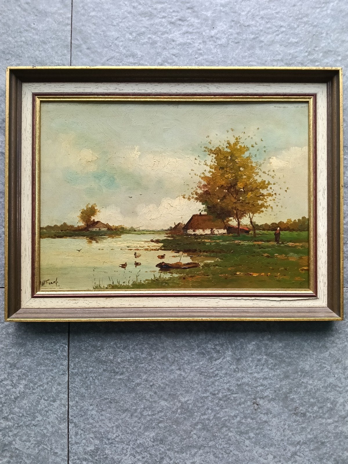 Hans Frank, Antiek en Kunst, Ophalen of Verzenden
