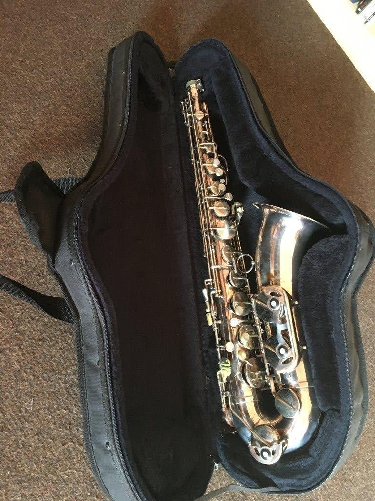 Tenor Saxofoon, merk Schenkelaars, Ophalen of Verzenden, Gebruikt