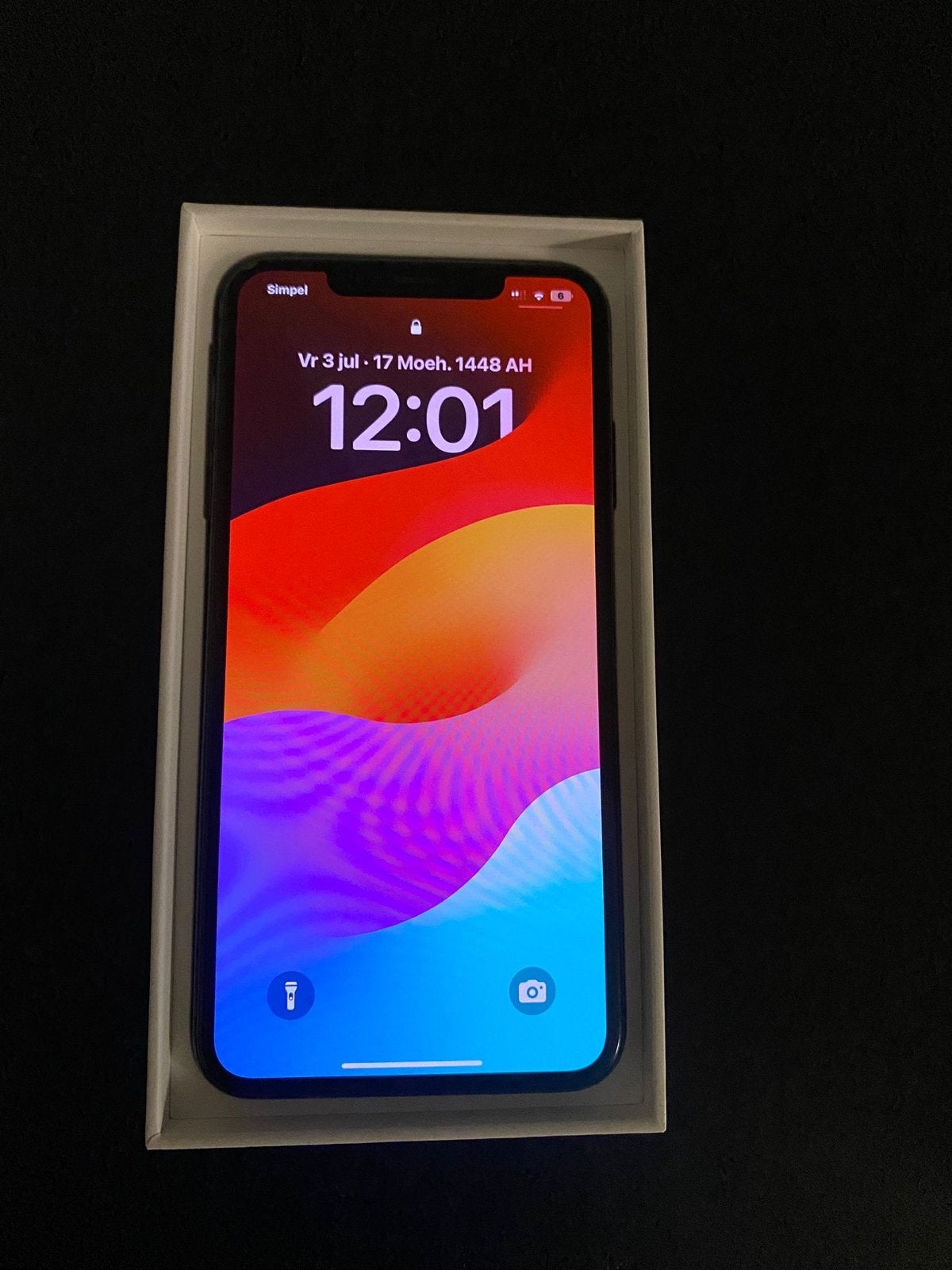 iPhone XS Max 256GB met doos, batterij 80%, Telecommunicatie, Mobiele telefoons | Apple iPhone, Ophalen of Verzenden, Zo goed als nieuw