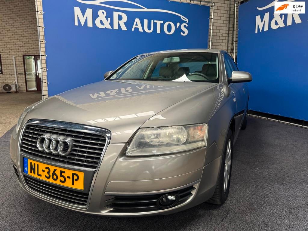 Audi A6 Limousine 2.4 Pro Line Automaat Nieuwe APK, Automaat, Navigatiesysteem, Bedrijf, Euro 4