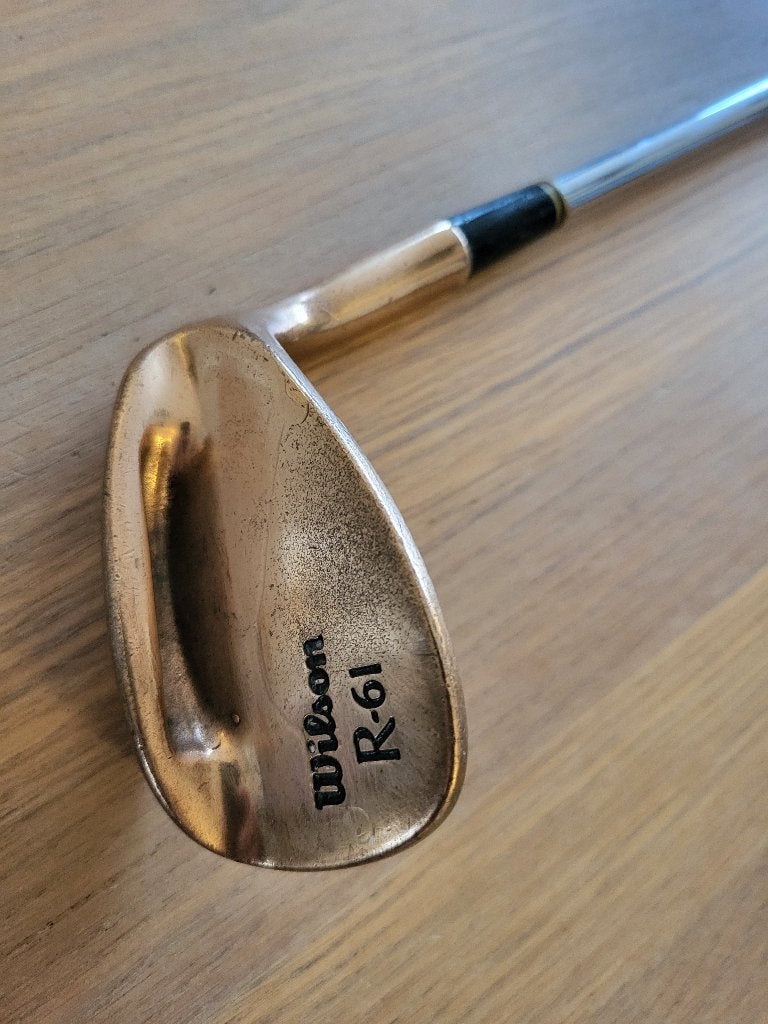 Wilson R-61 Golfwedge – Becu afwerking, Ophalen of Verzenden, Gebruikt, Club, Overige merken