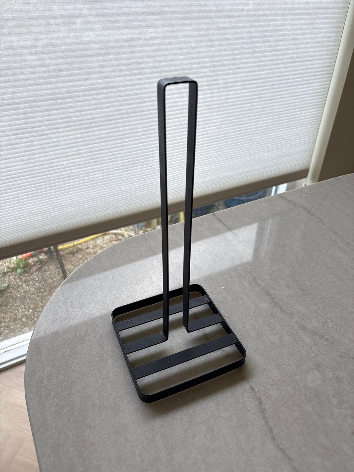 Zwart metalen keukenrolhouder - Modern design, Ophalen, Zwart, Metaal, Overige merken