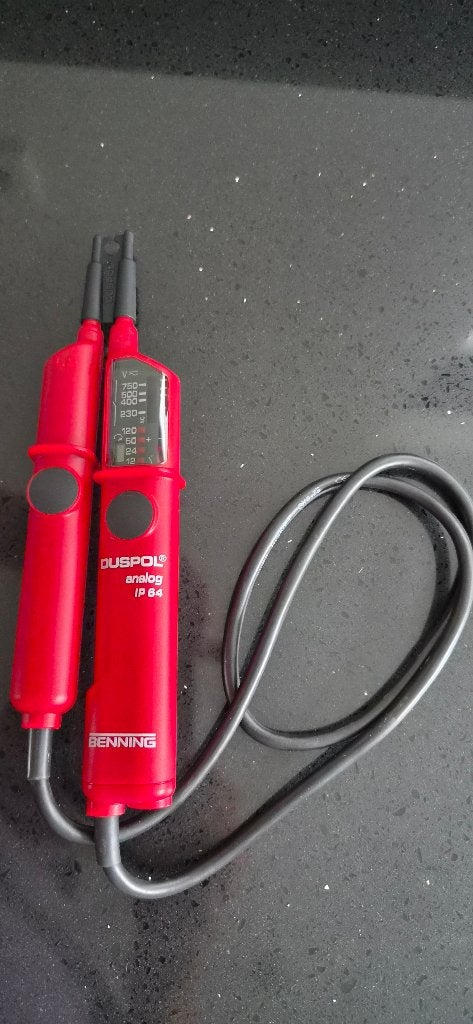 Te koop Benning Duspol Analog IP 64., Doe-het-zelf en Verbouw, Meetapparatuur, Ophalen, Nieuw, Multimeter