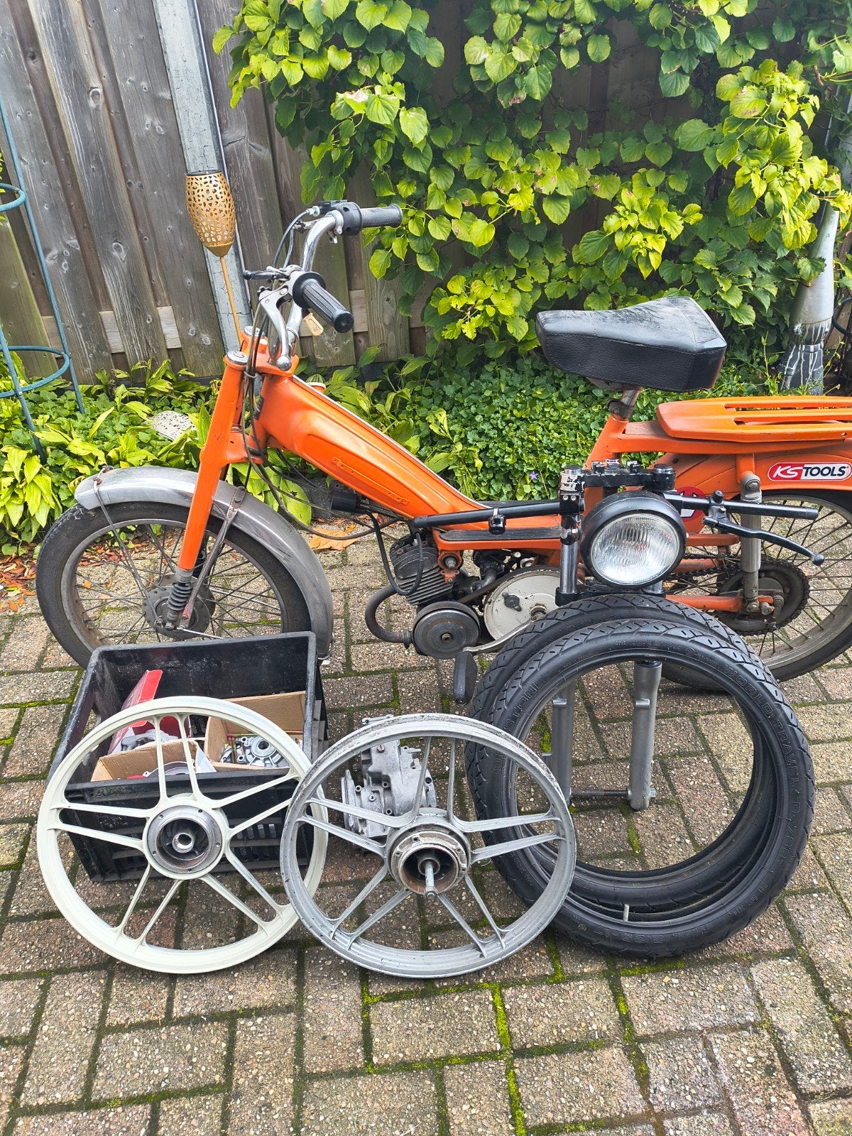 Motobecane MBK 51 project., Fietsen en Brommers, Ophalen, 49 cc, Overige merken