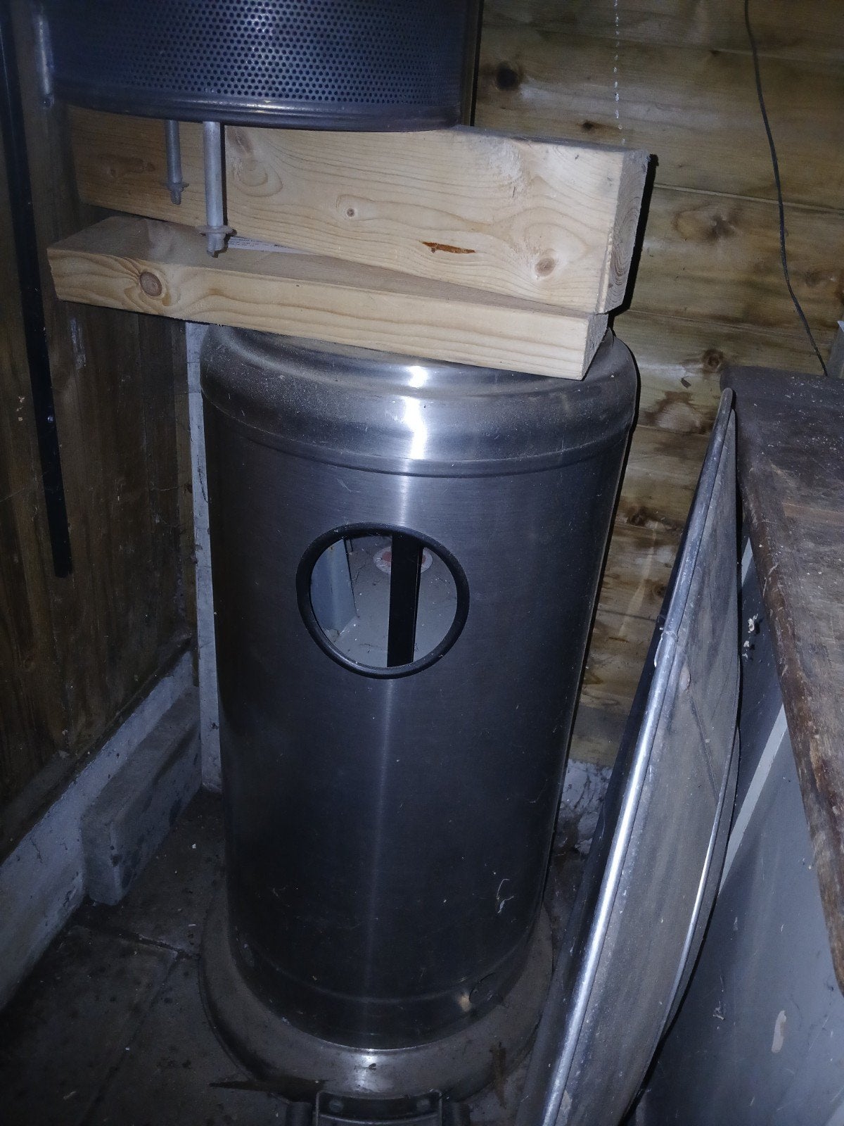 Terrasverwarmer op gas, zo goed als nieuw, inclusief gasfles, Ophalen, Zo goed als nieuw, Gas
