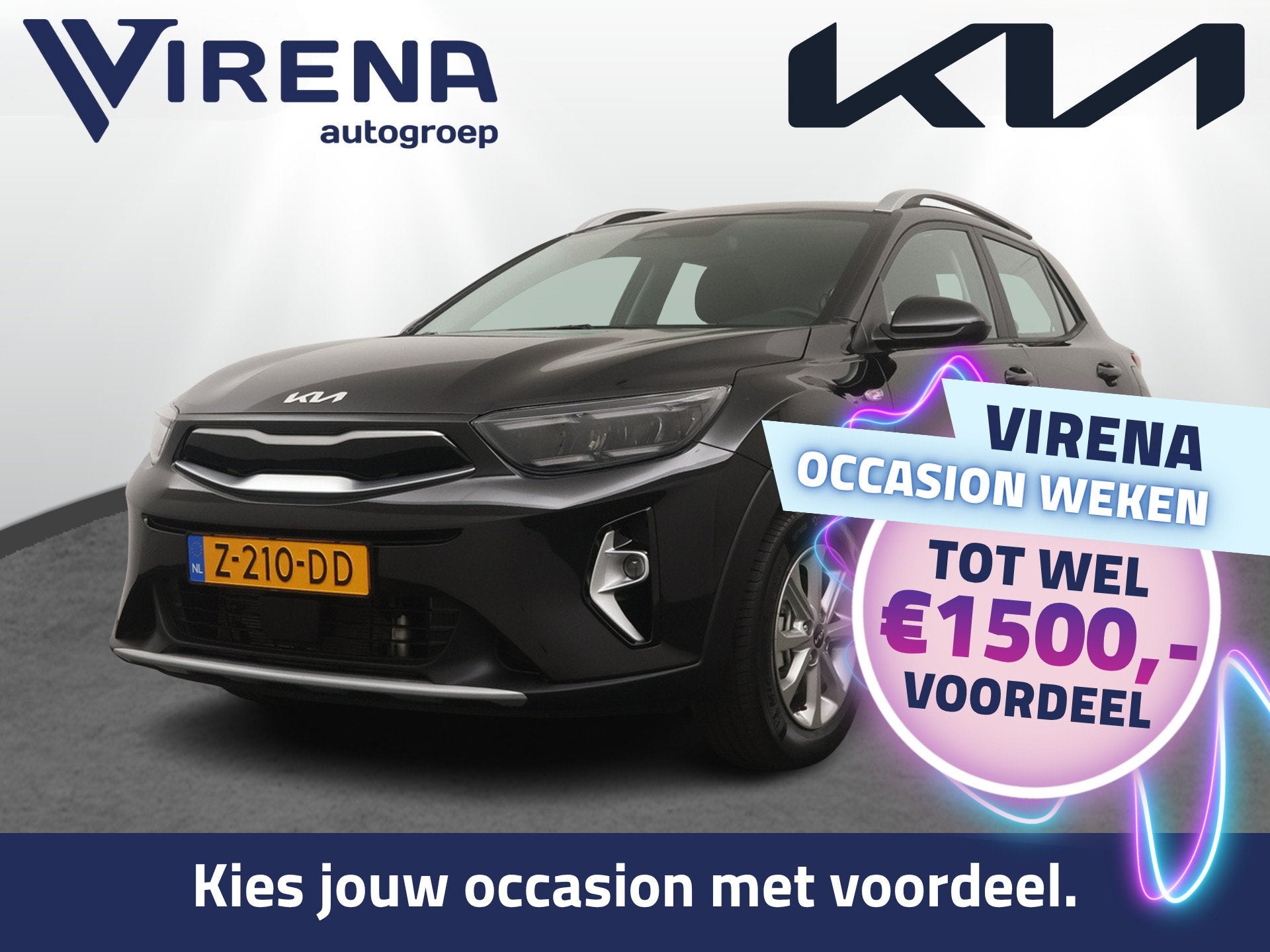 Kia Stonic 1.0 T-GDi MHEV DynamicLine Automaat - Trekhaak -