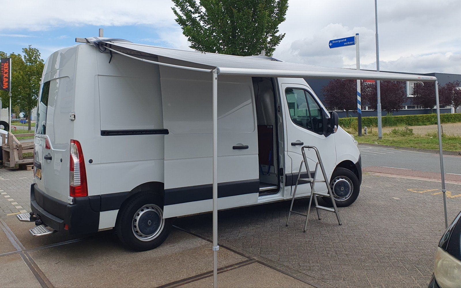 Fiamma Caravanstore XL dakluifel 310 x 250 - Royal Grey, Ophalen, Gebruikt, Fiamma