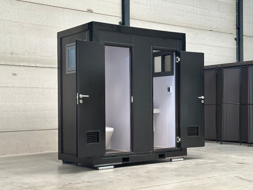 Dubbele Luxe Mobiele Toilet Wc Unit - Sanitair Unit - Dixie, Ophalen, Nieuw, Toilet