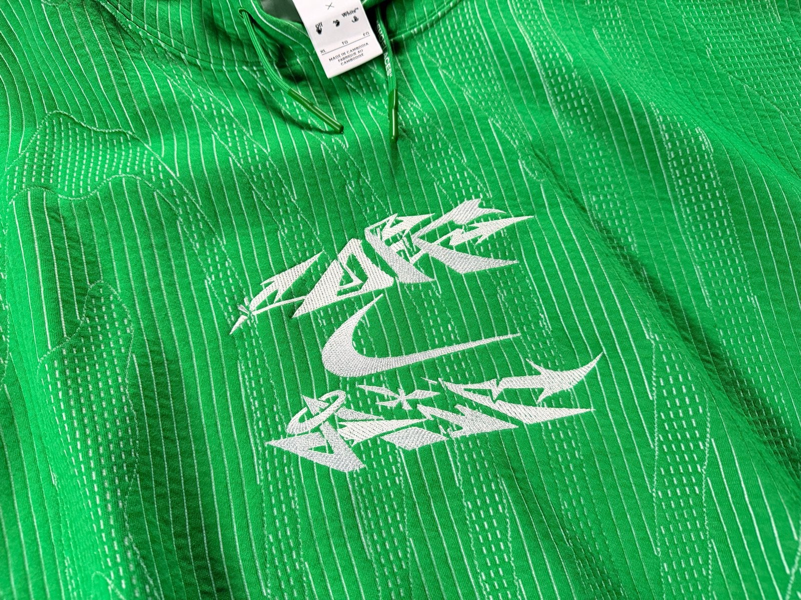 Nike x Off-White Hoodie Kelly Green XL - Nieuw!, Ophalen of Verzenden, Nieuw