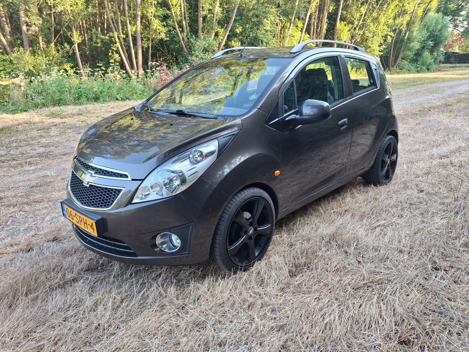Chevrolet Spark 1.0 Bifuel 2011 Bruin LPG !!!, 15 km/l, 37 €/maand, 4 cilinders, Bruin