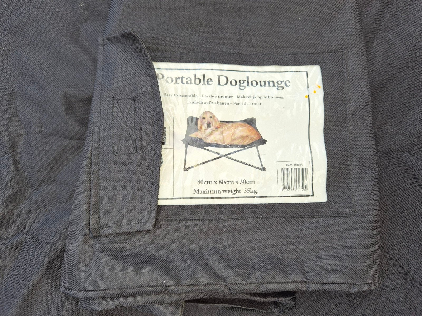 Honden veldbed, Dieren en Toebehoren, Ophalen of Verzenden, Zo goed als nieuw, Polyester