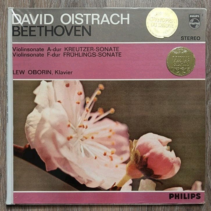 Beethoven Vioolsonates - David Oistrakh, Lev Oborin (LP), Ophalen of Verzenden, Classicisme, Album, Kamermuziek