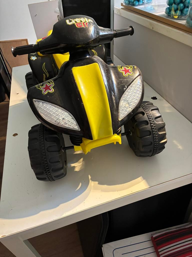 Electrische quad, Ophalen, Gebruikt