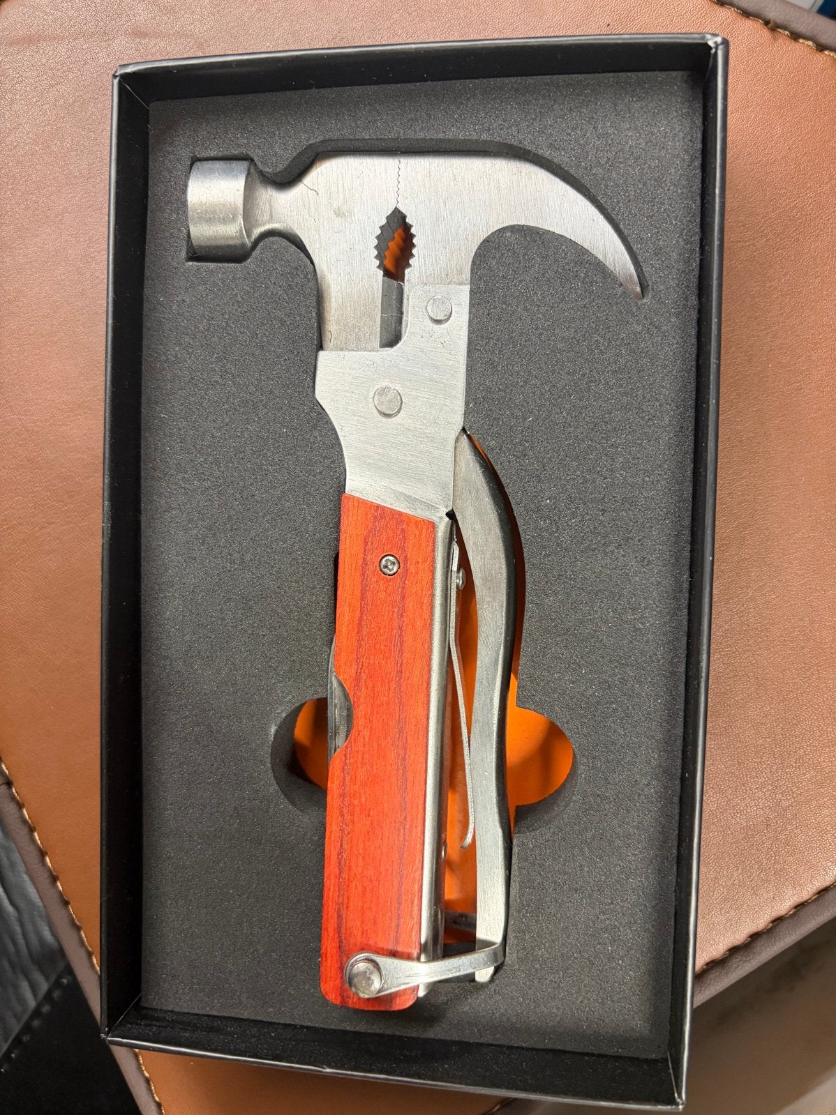 MMMAD MAN Hamer Tijd 12-in-1 Multitool - Nieuw, Ophalen of Verzenden, Nieuw, Multitool, Overige merken