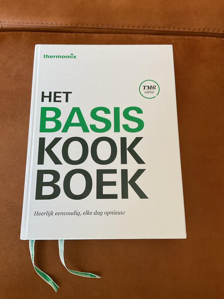 Thermomix Het Basis Kookboek TM6 editie. Nooit gebruikt, Ophalen, Hoofdgerechten, Nieuw, Gezond koken