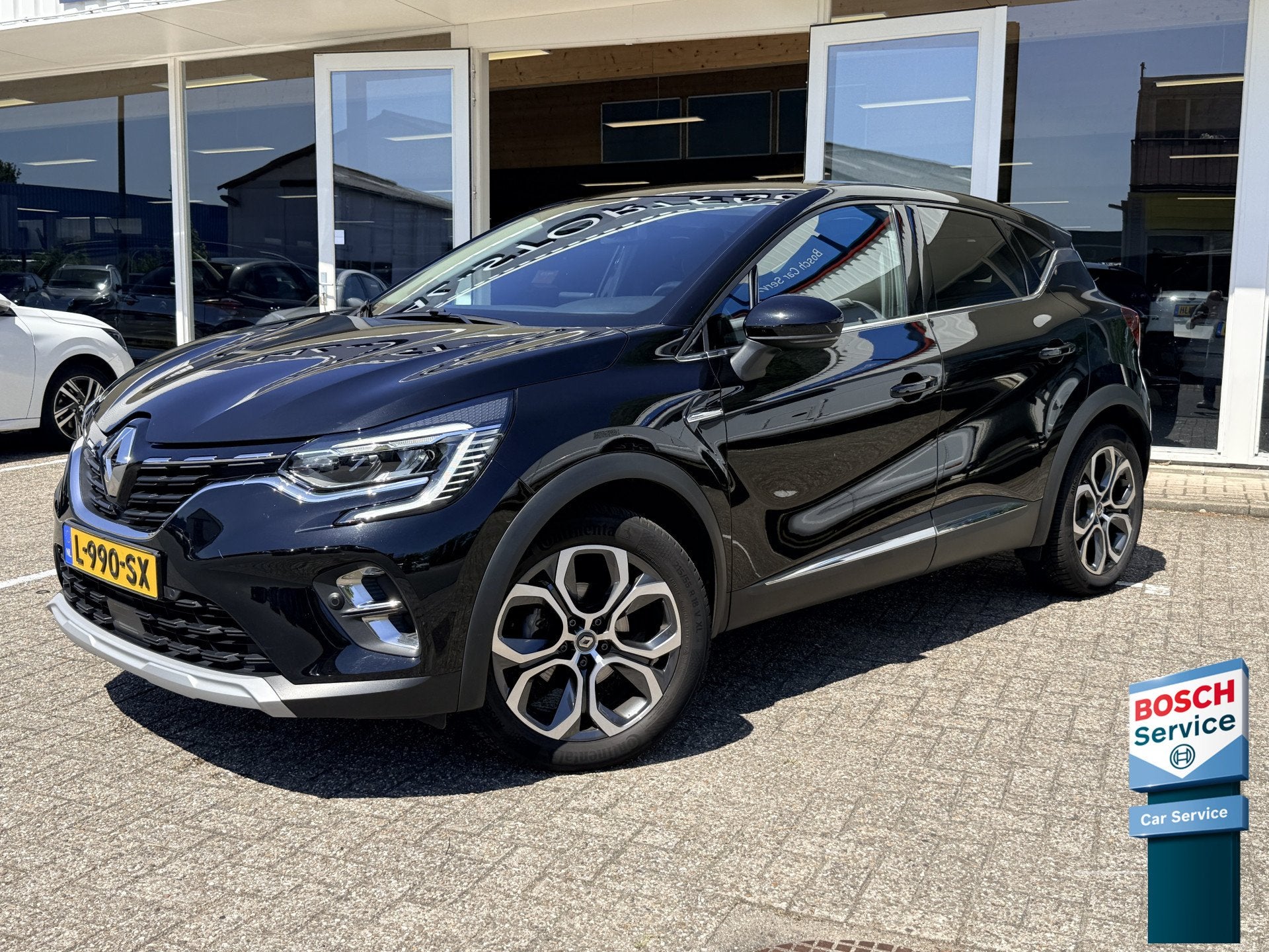 Renault Captur 1.3 TCe 130 Edition One | Trekhaak | LED | Ke, Auto's, Gebruikt, 4 cilinders, Leder en Stof, Zwart