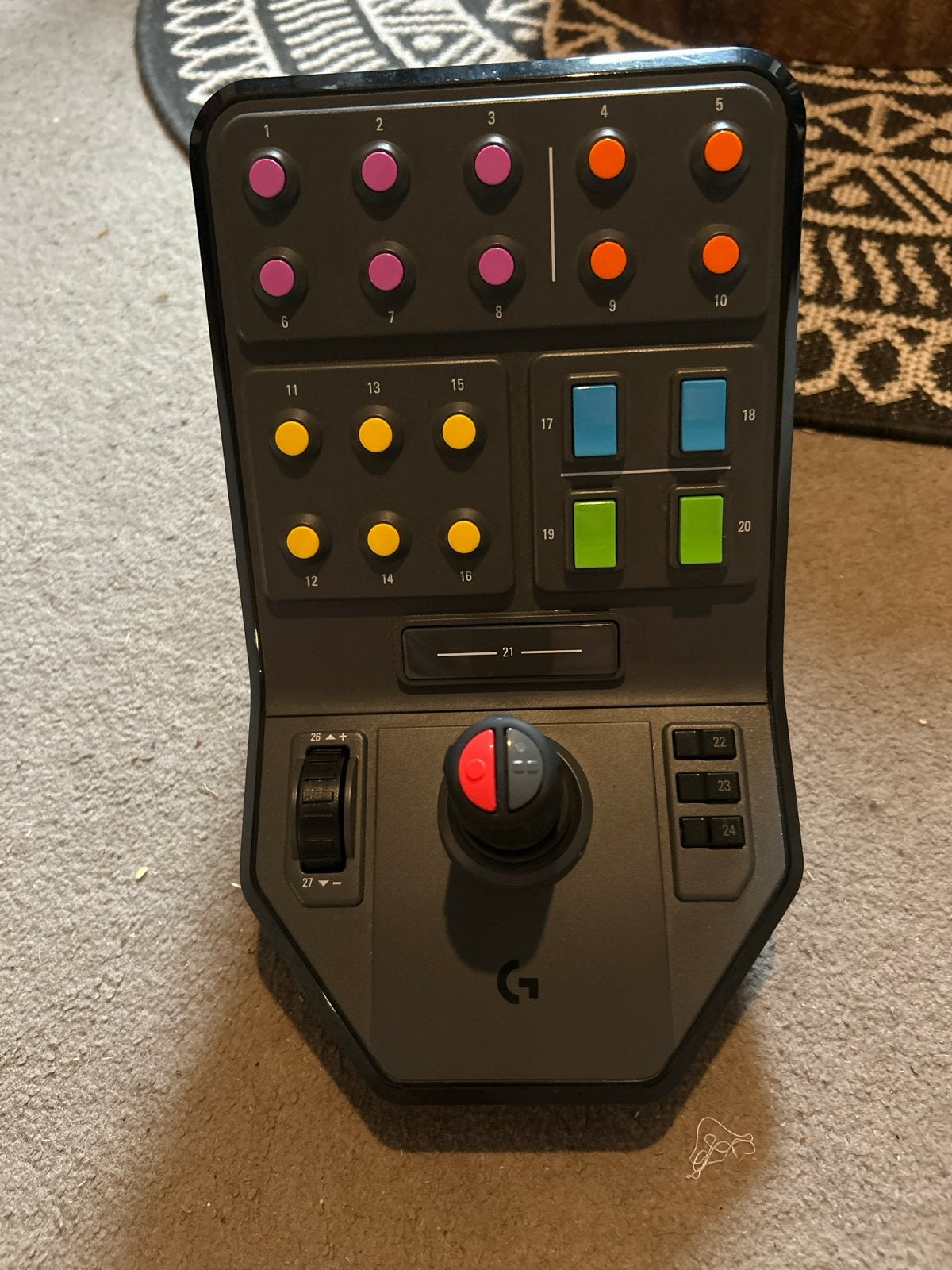 Logitech G Saitek Farm Simulator Side Panel, Computers en Software, Joysticks, Ophalen, Zo goed als nieuw