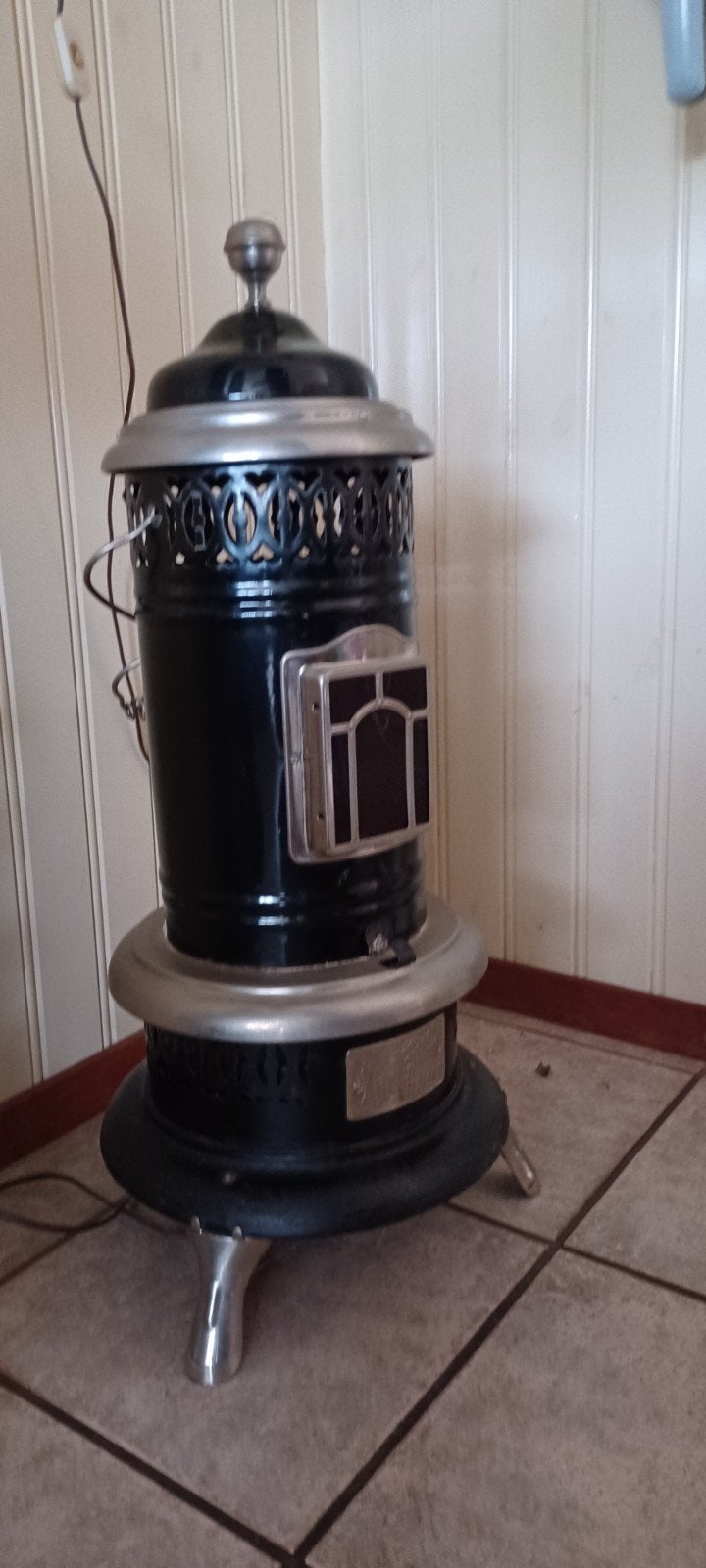 Decoratieve Kolenkachel met Elektrisch Vuur, Huis en Inrichting, Kachels, Ophalen of Verzenden, Gebruikt, Elektrisch, Kolenkachel