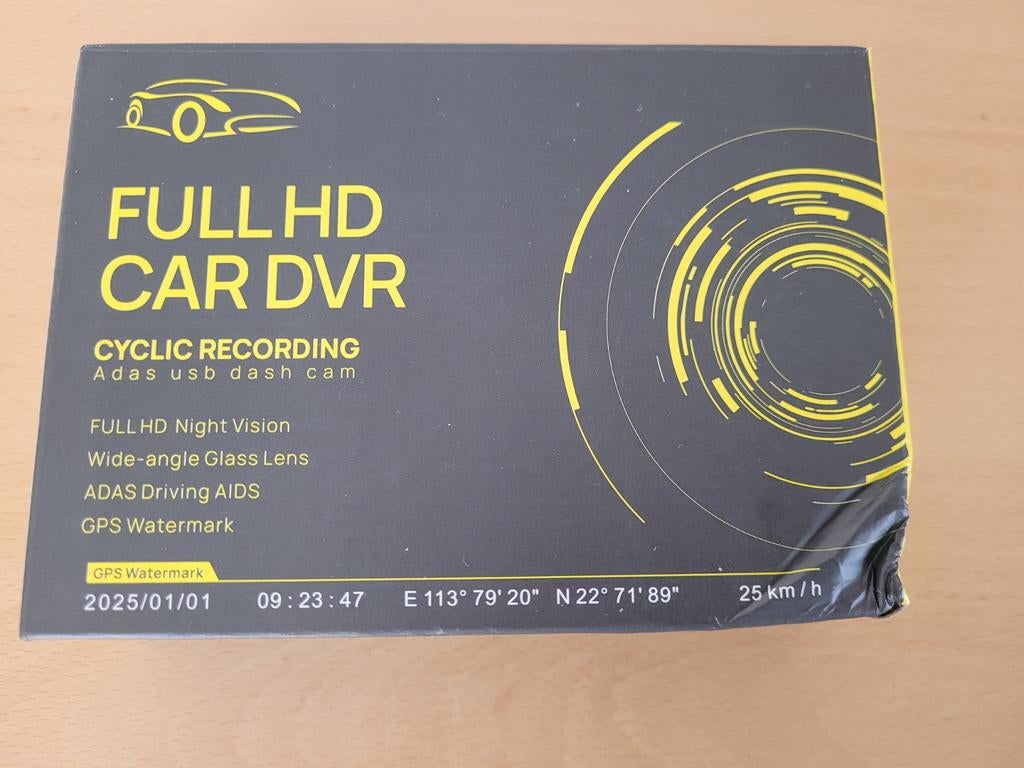 Full HD auto USB DVR camera dashcam, Ophalen of Verzenden, Zo goed als nieuw