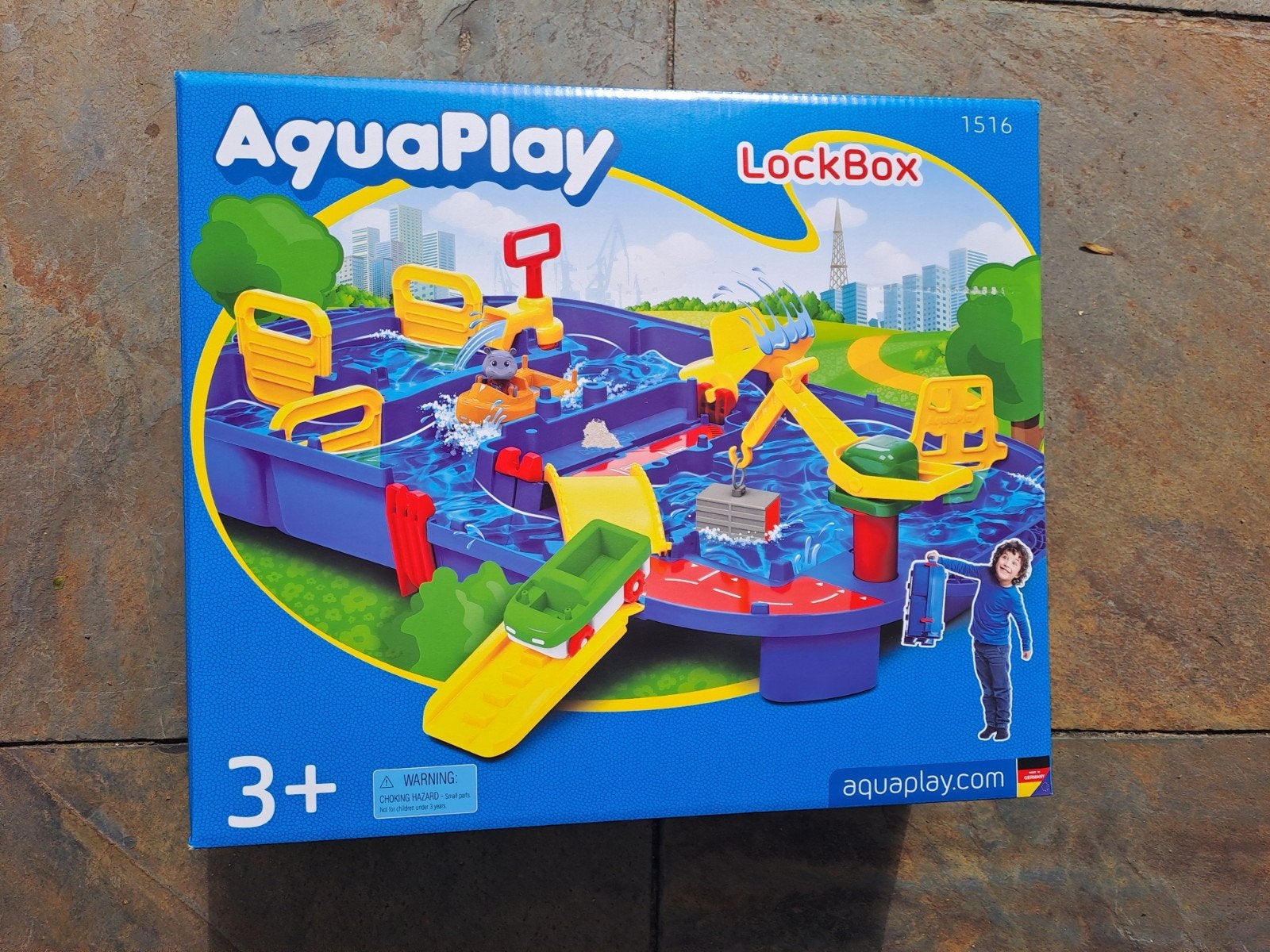 Aquaplay LockBox - Draagbare Waterbaan Speelset, Ophalen of Verzenden, Zo goed als nieuw