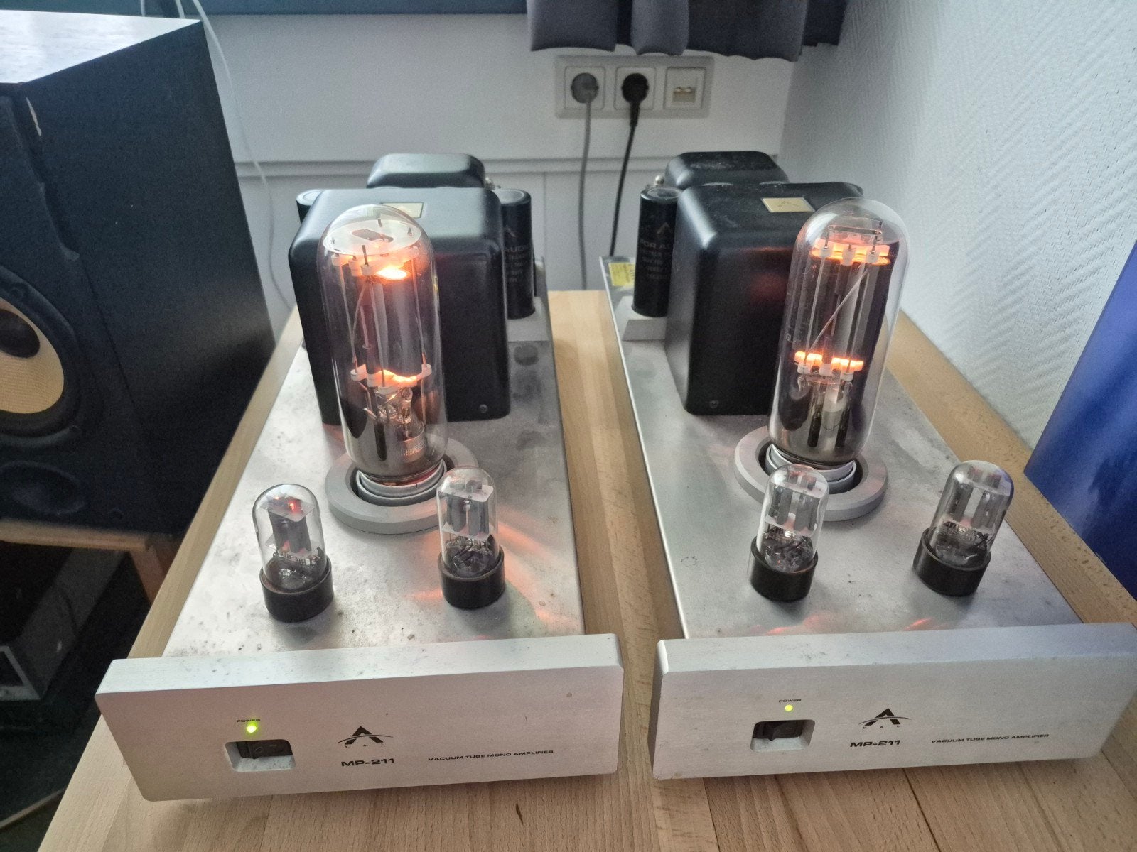 VAL MP-211 monoblokken, Audio, Tv en Foto, Buizenversterkers, Ophalen, Versterker