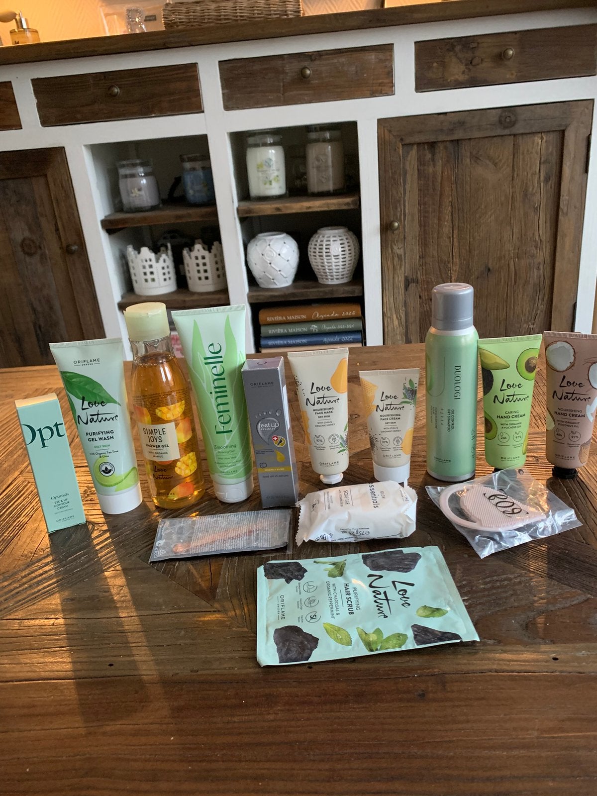 Oriflame verzorgings produkten, Ophalen, Zo goed als nieuw, Zwart, Handen en Nagels