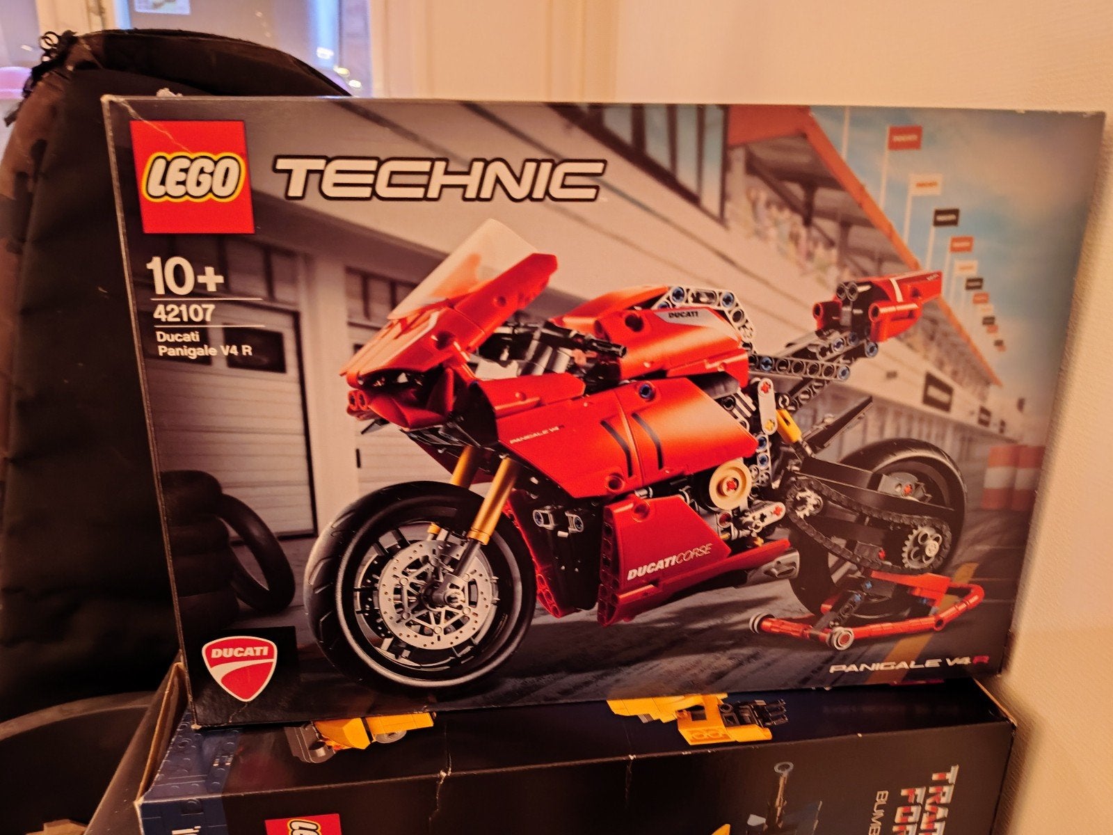 Lego Technic 42107 Ducati Panigale V4 R, Gebruikt, Compleet, Lego, Ophalen of Verzenden