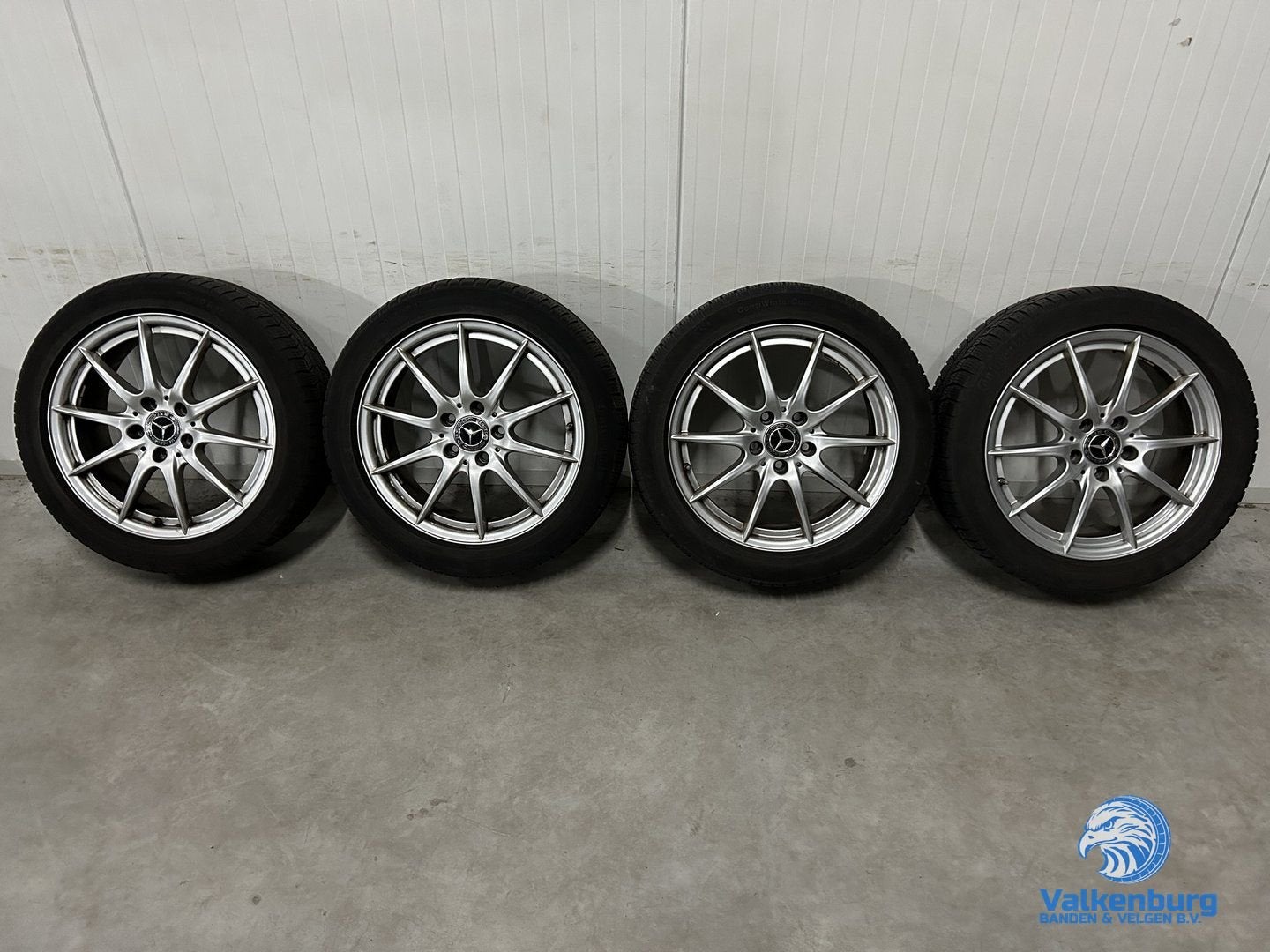 6mm! Originele Mercedes A B CLA Klasse W176 W246 C117 17 inc, Gebruikt, -, -, Banden en Velgen