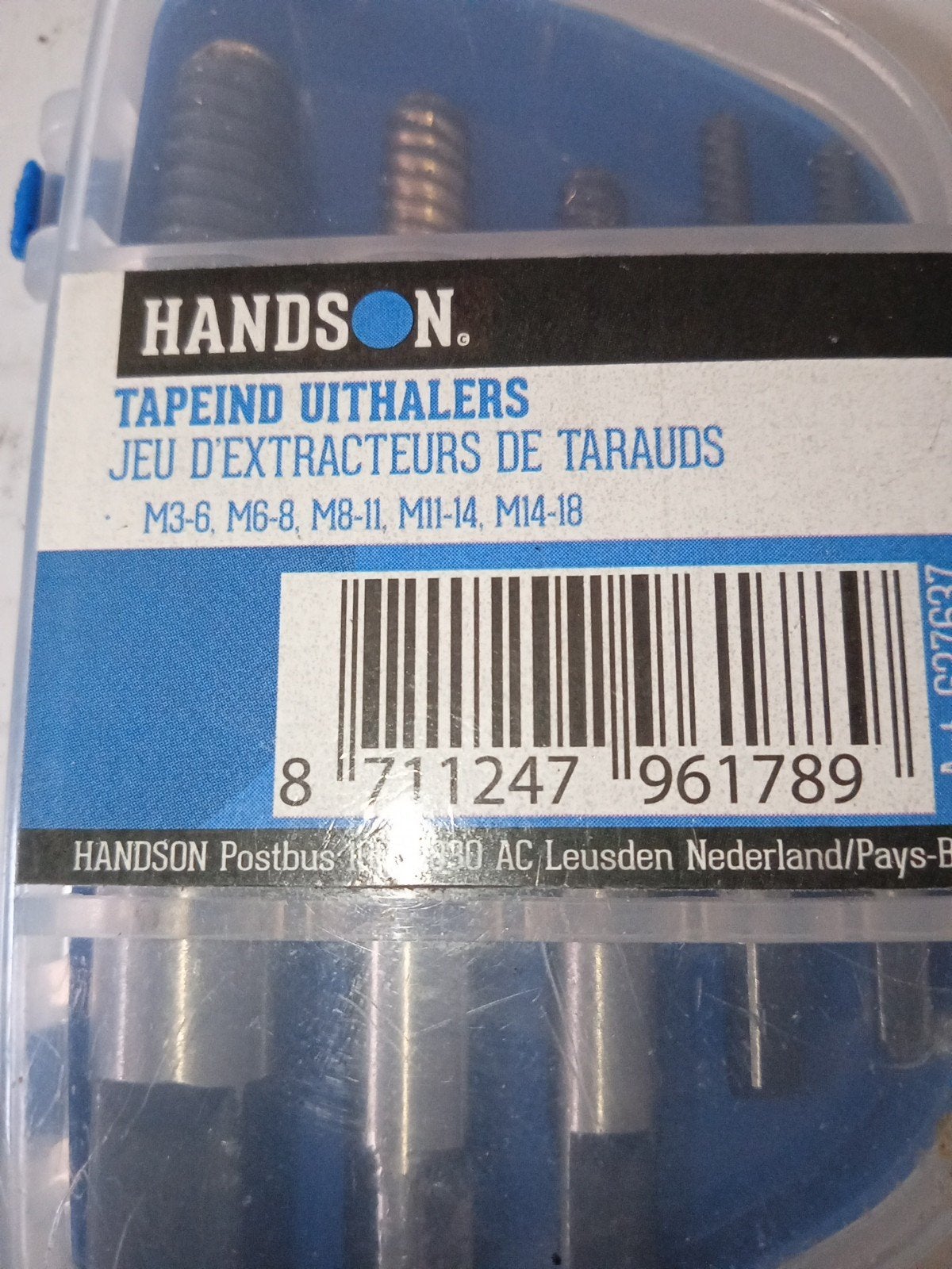 Handson Tapeind Uithalers Set - M3-18, Ophalen of Verzenden, Gebruikt, Overige typen, Overige merken