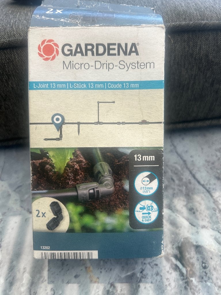 Gardena micro drop systeem L joint 13mm, Ophalen of Verzenden