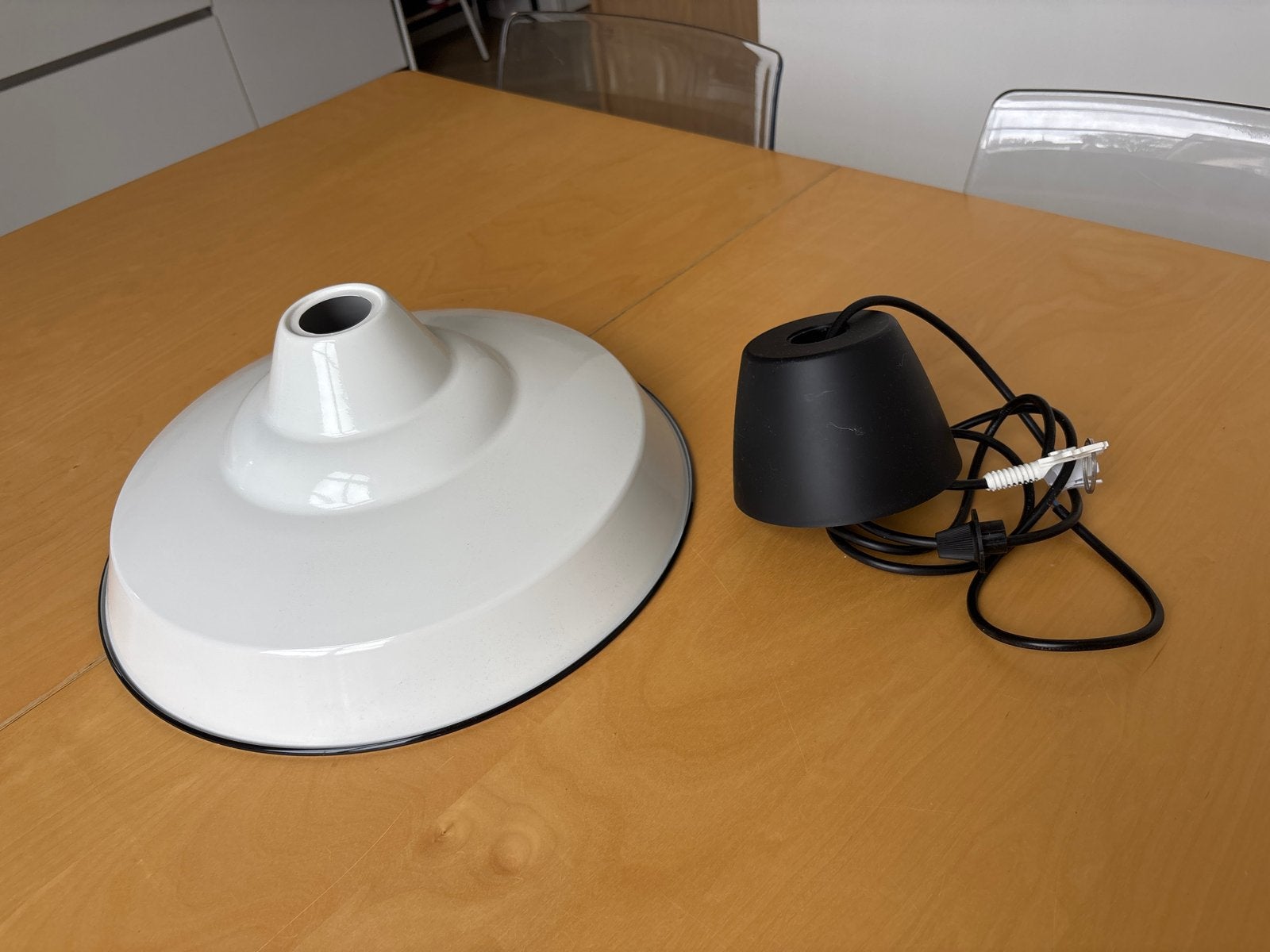 Ikea metalen lamp - Zo goed als nieuw, Ophalen of Verzenden, Zo goed als nieuw