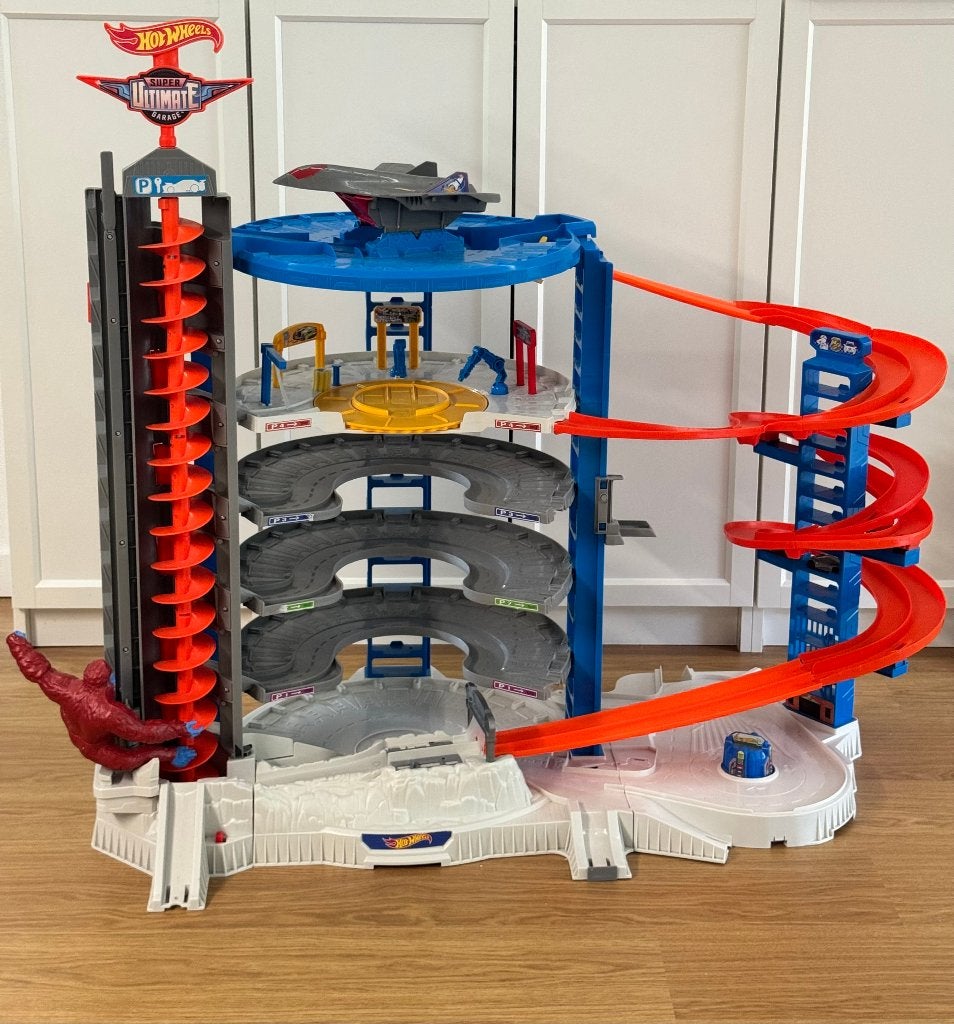 Hot Wheels Super Ultimate Garage – werkend en compleet, Ophalen, Zo goed als nieuw, Handmatig, Hot Wheels