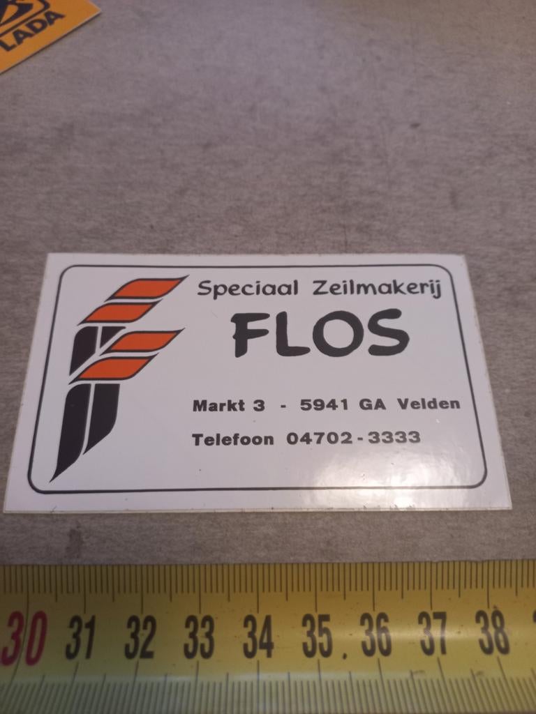 Speciaal zeilmakerij flos velden, Ophalen of Verzenden, Zo goed als nieuw