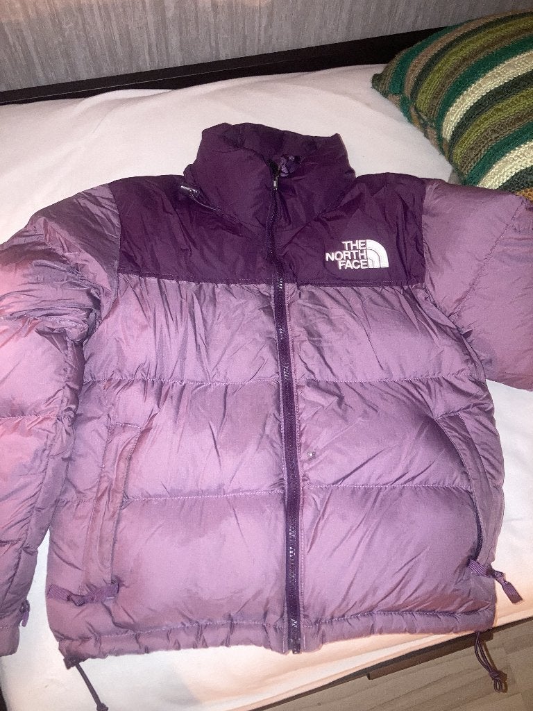 The North Face Puffer Coat purple paars, Kleding | Heren, Jassen | Winter, Ophalen, Paars, Gedragen, The North Face