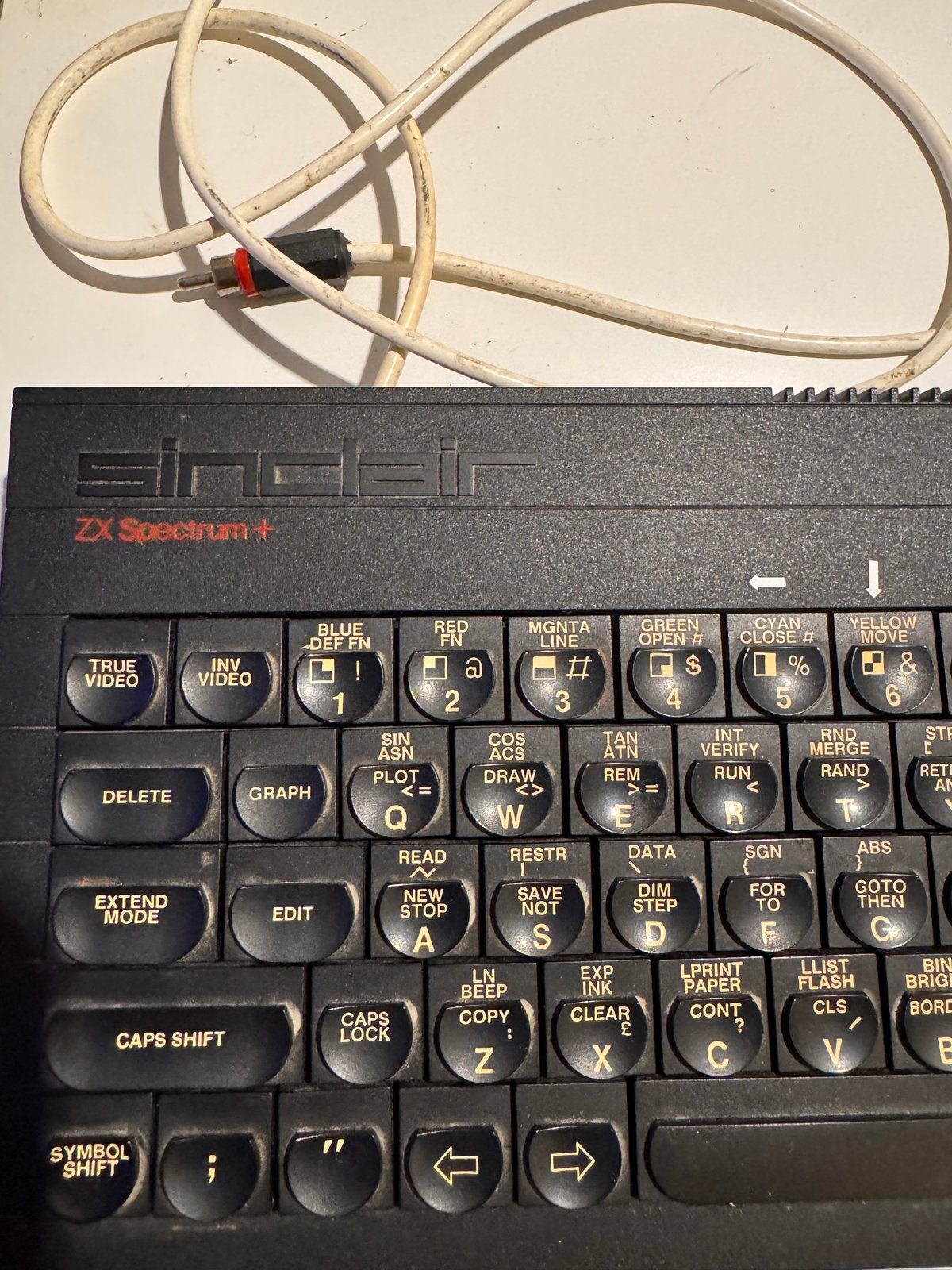 ZX Spectrum Plus met RGB mod - Toetsenbord defect, Ophalen of Verzenden