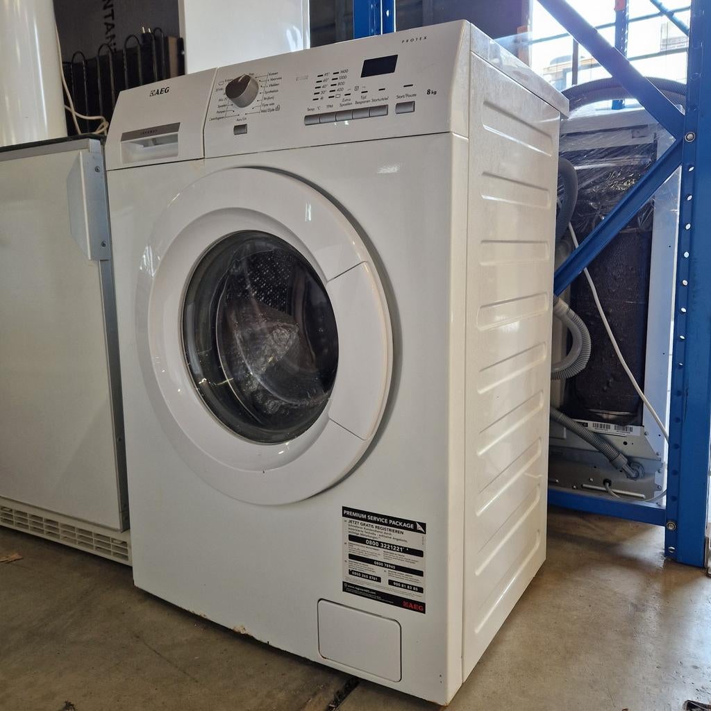 AEG Wasmachine 8 kg - Protex, Witgoed en Apparatuur, Wasmachines, 1200 tot 1600 toeren, Gebruikt, 8 tot 10 kg, Info.nl@aeg.com