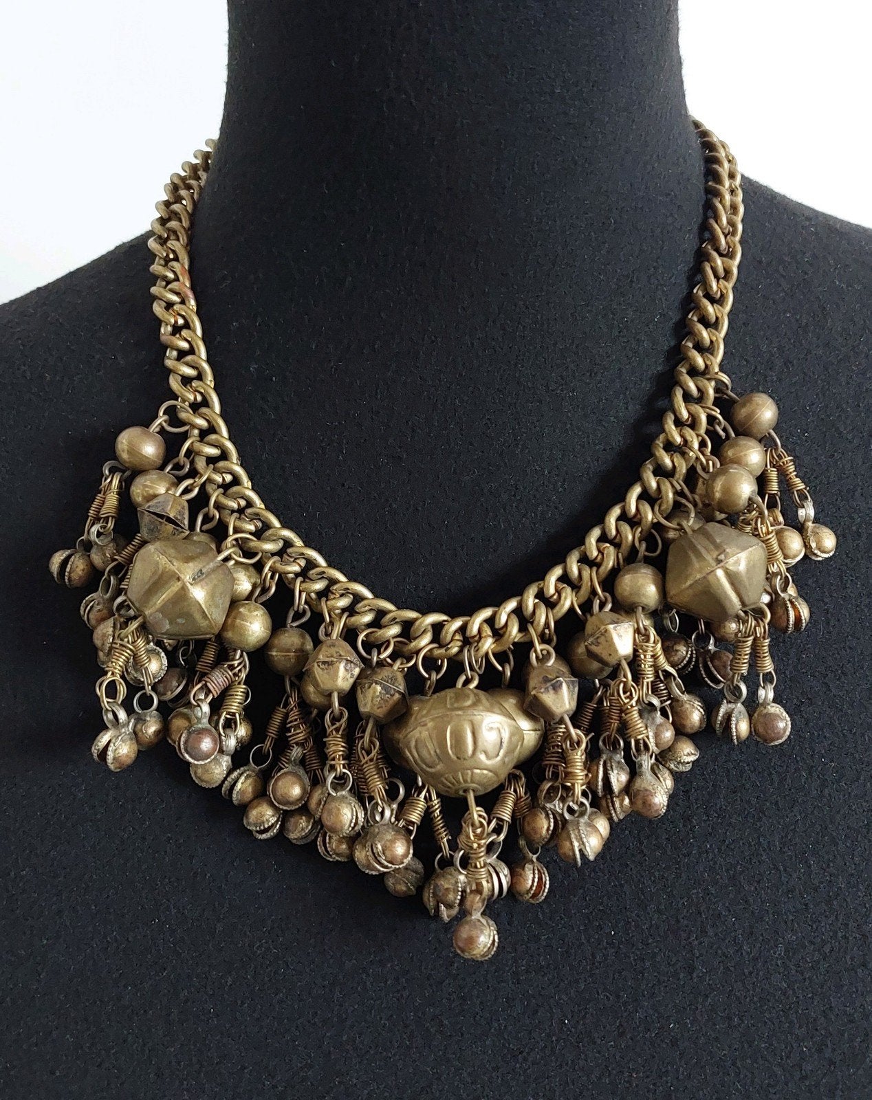 Vintage etnische ketting kuchi Afghanistan, Ophalen of Verzenden